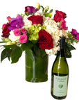 Wine and Flowers