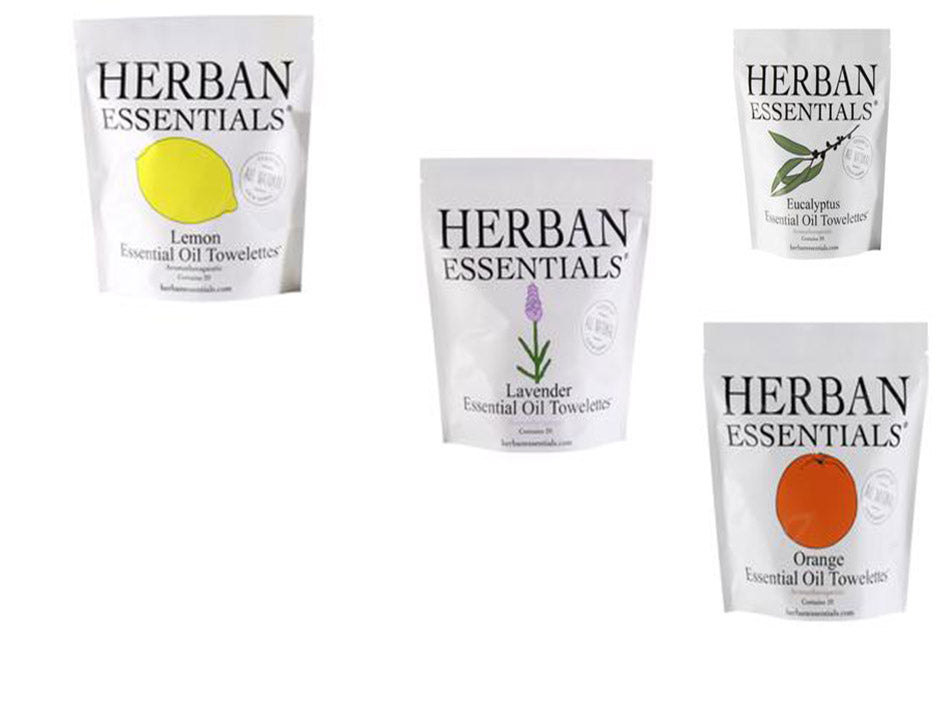 Herban Essentials  - 4 scents - Antibacterial/Antimicrobial